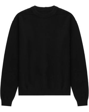 Rick Owens Gestrickter Pullover - Schwarz