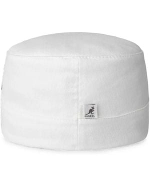 Kangol Twill Army Cap - White