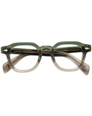 Moscot Dolt Sonnenbrille Mit Eckigem Gestell - Grün