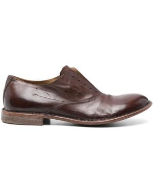 Moma Leather Derby Shoes - Brown