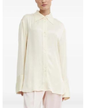 Day Birger et Mikkelsen Buttoned Collared Top - White