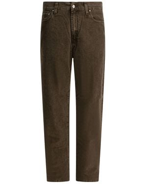 Carhartt Aaron Hose mit Cord-Patch - Braun