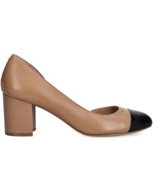 Geox 65Mm Virnilisa Heeled Court Shoes - Brown