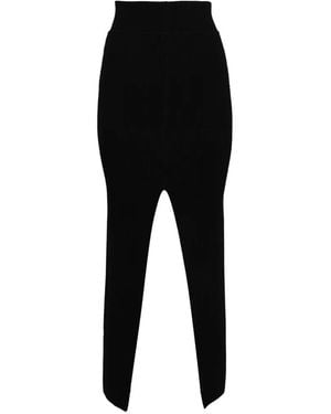 Rick Owens Ribbed Skirt - Black