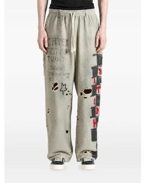 Satoshi Nakamoto Get What I Want Joggers - Grey
