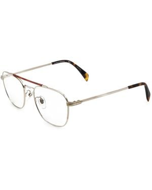 David Beckham Pilot-Frame Glasses - Metallic