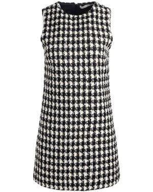 Alice + Olivia Clyde Aline Mini Dress - Black