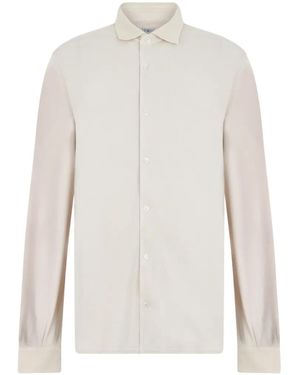 Fedeli Camisa Con Botones - Blanco
