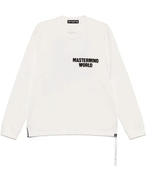 MASTERMIND WORLD Logo-Printed T-Shirt - White