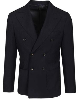 Al Duca d'Aosta Double-Breasted Blazer - Blue