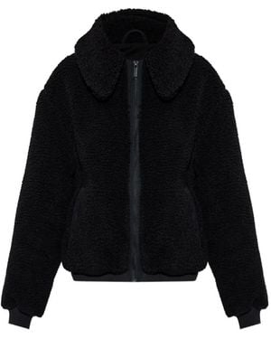 Canada Goose Willa Fleece-Texture Jacket - Black