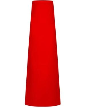 The New Arrivals Ilkyaz Ozel Falda larga Zada - Rojo