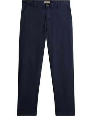 Woolrich Cotton Trousers - Blue