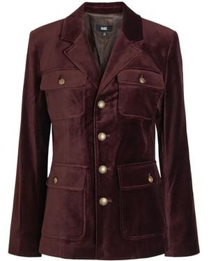PAIGE Reign Blazer Mit Taschen - Lila