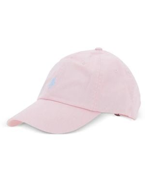 Polo Ralph Lauren Embroidered-Logo Baseball Cap - Pink