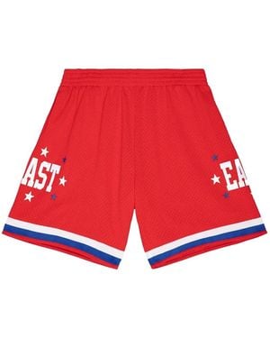 Mitchell & Ness X Nba All-Star Game Shorts - Red