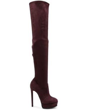 Casadei Botas Con Tacón De 150 Mm - Morado