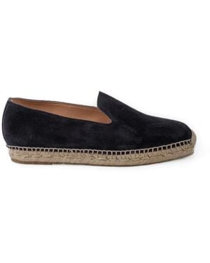 LES HÉRITIERS Espadrilles En Daim - Noir
