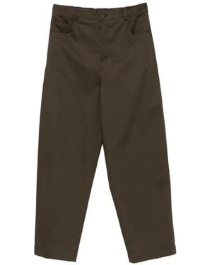 Hevò Straight-Leg Pants - Gray