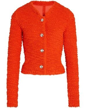 Giambattista Valli ツイード ジャケット - レッド
