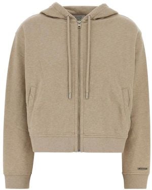Maison Kitsuné Zip-Up Hoodie - Natural