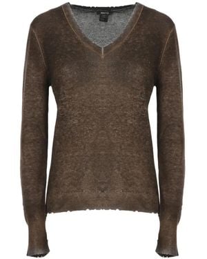 Avant Toi Pullover Mit Rollkragen - Braun