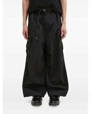 Manastash Belted Cargo Pants - Black