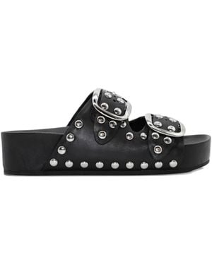 Loeffler Randall Sandali Jack Con Borchie - Nero