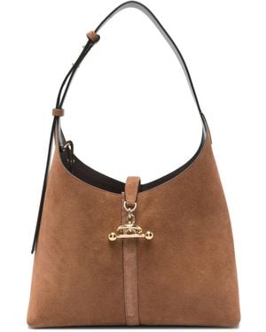 Strathberry Borsa A Spalla Kite - Marrone