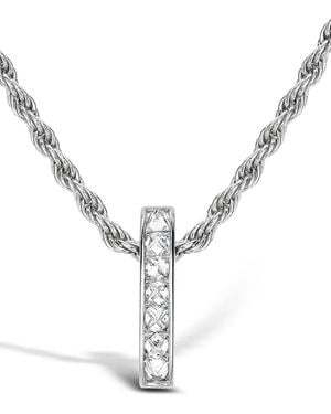 Pragnell Collier Rockchic En Or Blanc 18Ct À Ornements - Métallisé