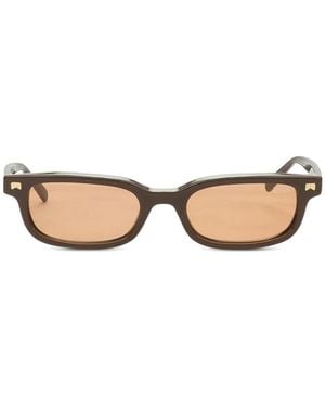 Rhude Tobac Frames Sunglasses - Natural