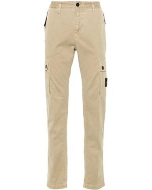 Stone Island Slim-Fit Cargo Jeans - Natural