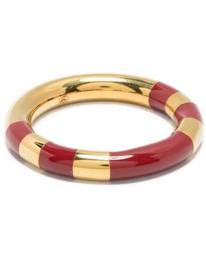 Aurelie Bidermann Enamel Ring - ホワイト