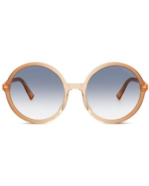 Miu Miu Round-Frame Sunglasses - Blue