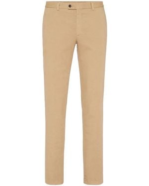Philipp Plein Appliqué Chinos - Natural