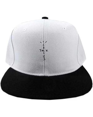 Travis Scott Casquette Cactus Jack À Logo Brodé - Blanc
