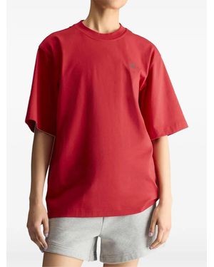 adidas By Stella McCartney Loose Logo-Print T-Shirt - Red