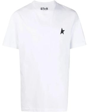 Golden Goose Logo-Print T-Shirt - White