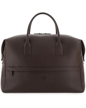 BOGGI Sac Fourre-Tout En Tissu Effet Cuir - Brown