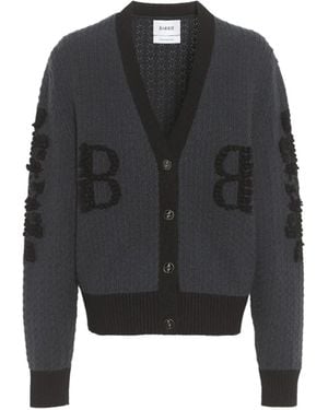 Barrie B-Logo Cashmere Cardigan - Black