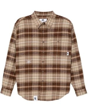 Chocoolate Checked Shirt - Brown