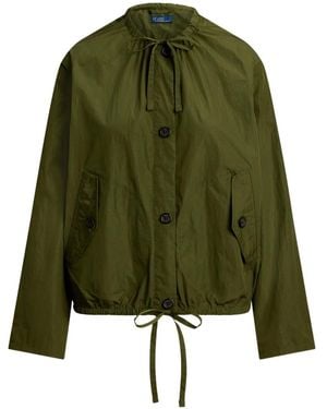 Polo Ralph Lauren Drawstring-Hem Jacket - Green