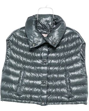 Herno Chaleco acolchado con cuello alto - Blanco