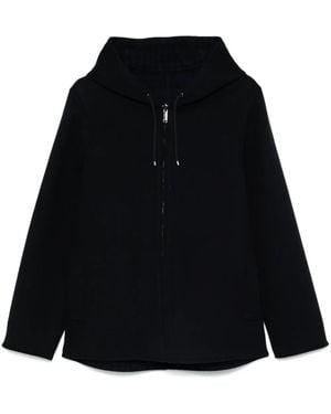 Valentino Garavani Zip-Up Hooded Jacket - Black