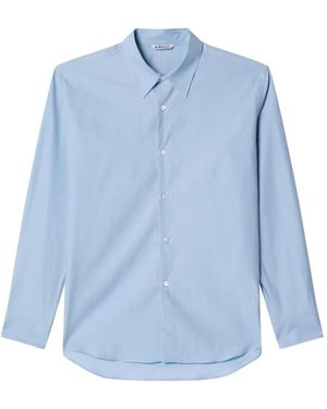 AURALEE Camicia A Maniche Lunghe - Blu