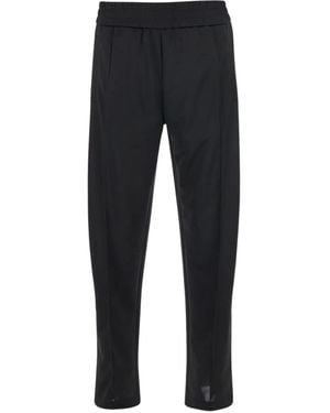 Palm Angels Logo Trousers - Blue