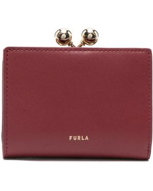 Furla Dots S Compact Wallet Accessories - Red