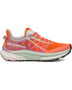 SCARPA Sneakers Con Inserti - Rosso