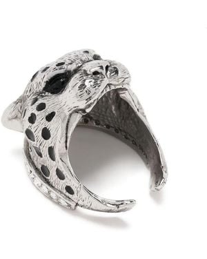 Roberto Cavalli Anello Panther - Multicolore