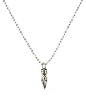 Chrome Hearts Pendant Necklace - Metallic